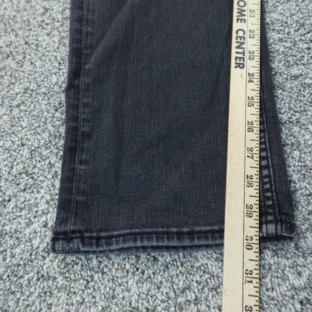 Buckle BKE‎ Jeans Mens 36X30 Dark Black Denim Nolan Straight Stretch Whiskered